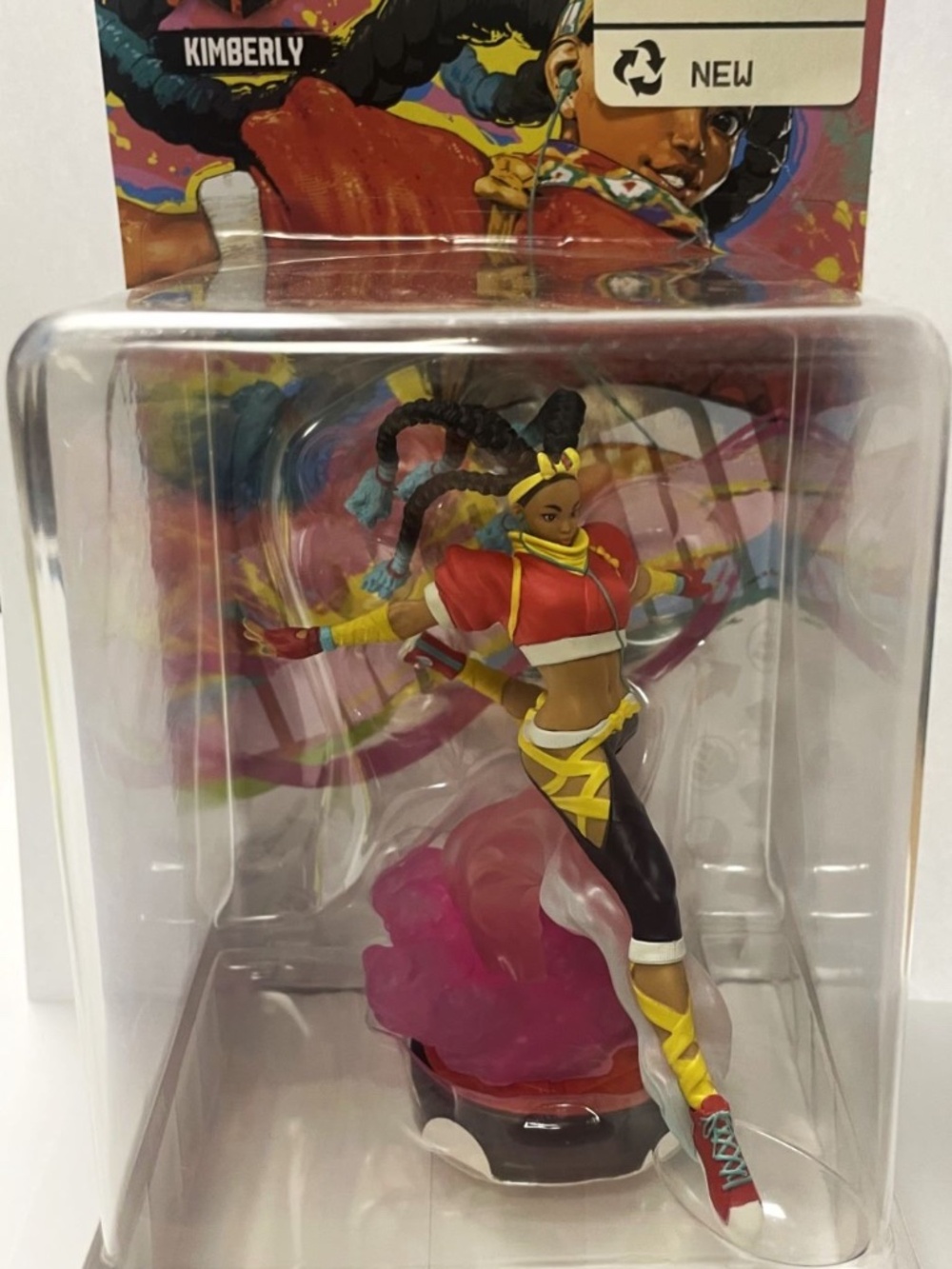 Capcom amiibo Kimberly Street Fighter 6 Street Fighter Series Figure Japan New
